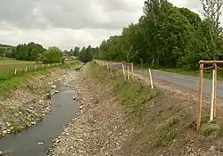 Renaturierter Abschnitt in Rhüden