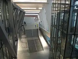 Innenansicht nach dem Umbau für die EZB, April 2015