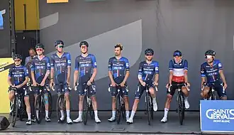 Mannschaftsfoto Groupama-FDJ