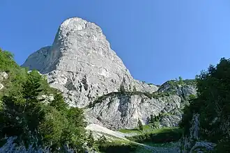 Blick von der Zimitzalm zum Siniweler