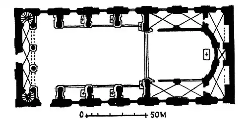 Grundriss der Studienkirche Dillingen