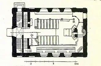 Grundriss der Kapelle