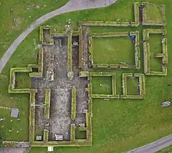 Klosterruine (Luftbild)