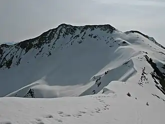 Güntlespitze von der Üntschenspitze