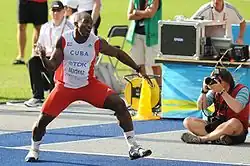 Guillermo Martínez schied mit 80,06&nbsp;m aus – eine Weite, die auch zwei weitere Konkurrenten erzielten