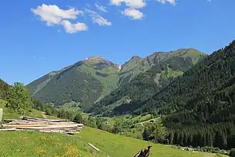 Ansicht des Gumpenecks von Süden (Gemeinde Sölk)