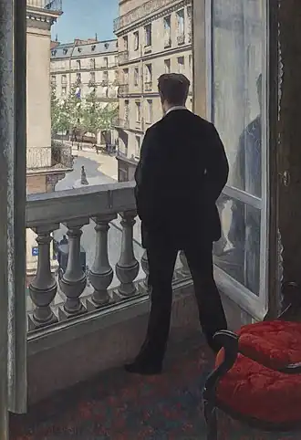 Junger Mann am Fenster (Gustave Caillebotte)
