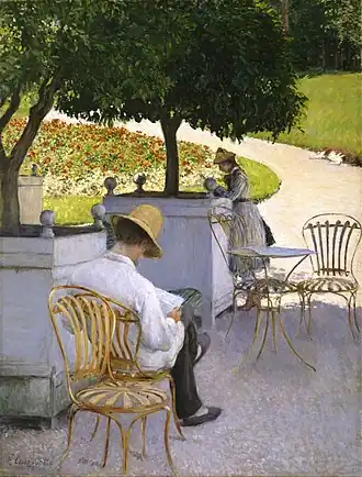 Die Orangenbäume (Gustave Caillebotte)
