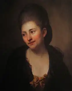 Anton Graff: Porträt seiner Ehefrau Auguste Graff.