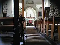 Innenansicht der Kapelle