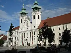 Ehem. St.-Ignatius-Kirche und Ordenshaus am Széchenyi-Platz