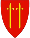 Wappen der Kommune Hægebostad