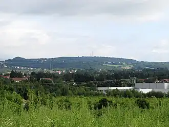 Blick auf den Höcherberg aus südlicher Richtung
