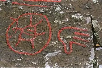 Speichenrad wie in Helgaberget