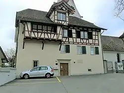 Pfarrhaus Höngg von 1701, hier wohnte der Grossvater von Heinrich Pestalozzi