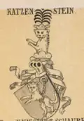 Wappen der Linie Hürnheim-Katzenstein (1385)