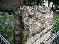 Alt-Hürth, römische Wasserleitung (an der Kirche)