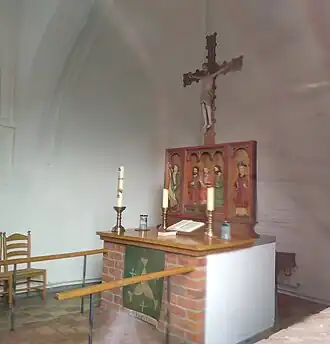 Altar mit Darstellung der Trinität