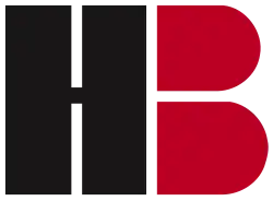 Logo HB Bewaking Systems zur Zeit der Formel-1-Aktivitäten