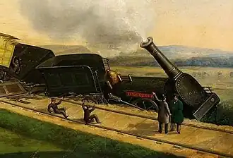 HERCYNIA beim Eisenbahnunfall von Jerxheim (1844)