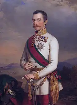 Portrait Erzherzog Albrecht (1854)