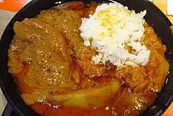 Hähnchencurry mit Reis[Fn_A 5], 2018