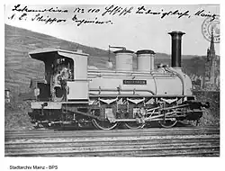 Lokomotive No. 110, Gonsenheim der Hessischen Ludwigsbahn
