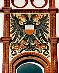 Wappen an der 1900 erbauten heutigen Lutherschule