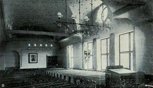 Aula, Blick nach Norden