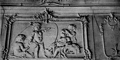 Supraporte der Nordtür