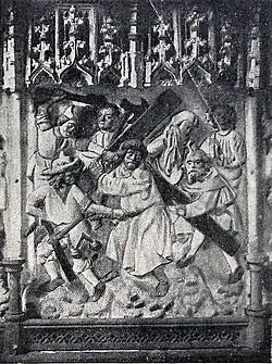 Mittelfeld des ehemaligen Altars