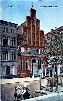 Das Äußere der Schiffergesellschaft um 1900