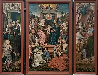 Der Annenaltar aus der Dominikanerkirche (Meister von Frankfurt etwa 1505)