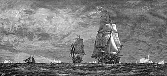 HMS Erebus und HMS Terror 1845
