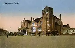 Straßenansicht ca. 1902