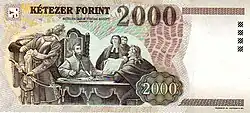 2000 Forint Rückseite
