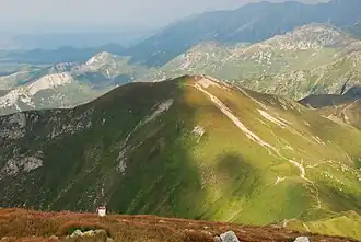 Blick vom Małołączniak