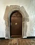 Bogentür, Eingang zum Turmzimmer