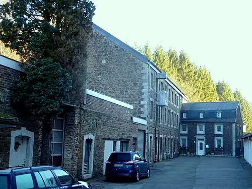 Spinnereigebäude Ackens, Grand Ry & Cie in der Haagenstraße