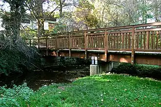 Brückenübergang am Haarbach