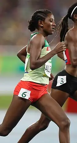 Habitam Alemu Rang acht in 2:00,69&nbsp;min