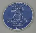 Blue Plaque, Ladbroke Grove, London