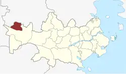 Lage des Kirchspiels Fole in der Haderslev Kommune