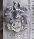 Wappen auf Epitaph des Bertholt von Barkhausen (1584)
