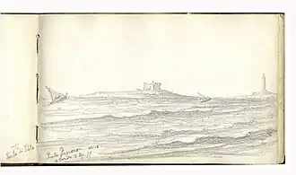 3. April 1876. Portopalo di Capo Passero