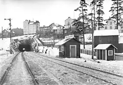 Der erste Tunnel 1917