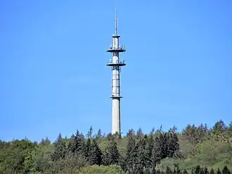 Fernmeldeturm auf dem Riegerberg