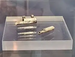 Frankfurter Silberamulett mit Gebet