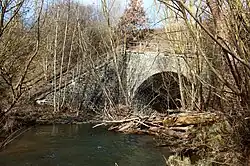Die Haigerbachbrücke (1915 errichtet)