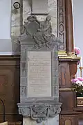 Epitaph für Maria Franziska Eleonora von Rehling († 1775)